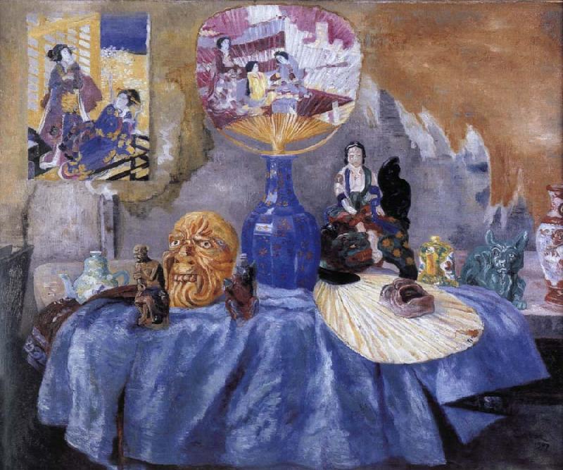 James Ensor Chinoiseries oil painting image